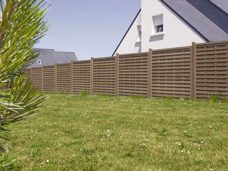&eacute;cran de jardin en bois