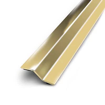 Seuil Multi-Niveaux Adhésif Acier/Laiton 30x830 mm