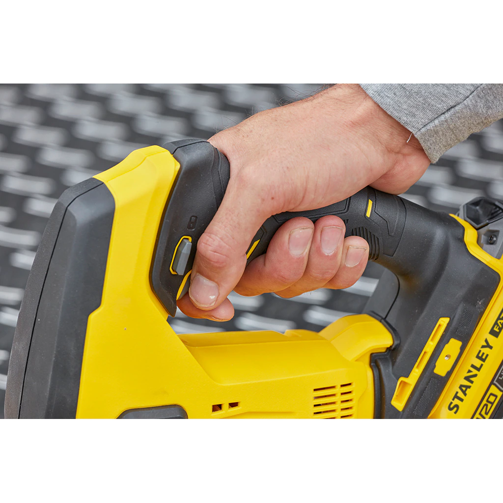 Stanley Fatmax Coffret V20 18V Scie Sauteuse Pendulaire avec 2 Batteries 4.0AH