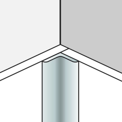 Profilé Coin Dumawall Aluminium Intérieur 12 mm