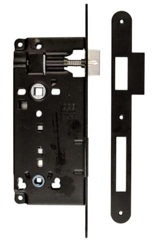 Serrure AGB noir wc 90mm