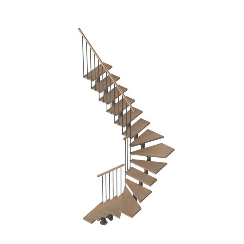 Eureka - Escalier 1/4 tournant gauche supplém.