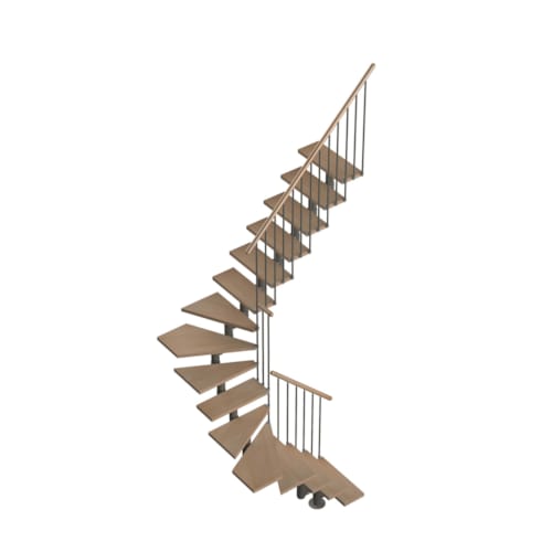 Eureka - Escalier 1/4 tournant droit supplém.