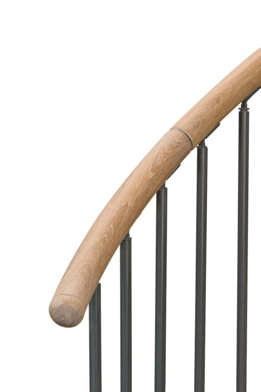 Columbia - Escalier spirale - Chêne massif 120 cm