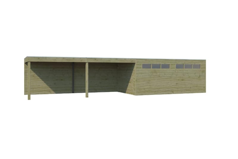 Garage QBH2 300x510 + Extension 600