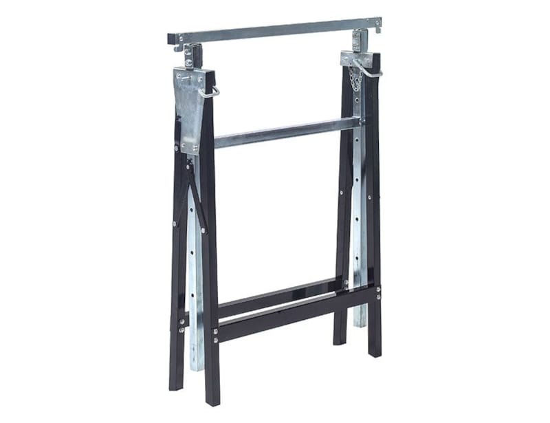Tréteau en métal réglable de 80 à 130 cm