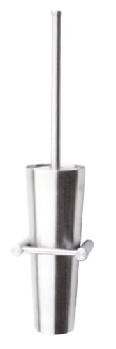 Brosse WC et support pour salle de bain - Inox