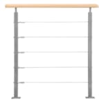 Cottage - Sapin garde-corps étage "D" 200 cm