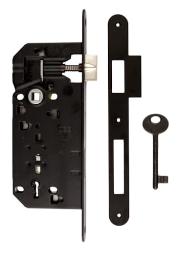 Serrure AGB noir 90mm