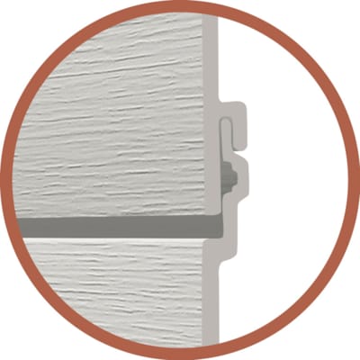 Dumaclin Bardage 185 mm Homogène Gris - Raccord Click Intégré