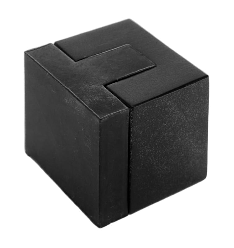 Arrêt de porte carre - noir