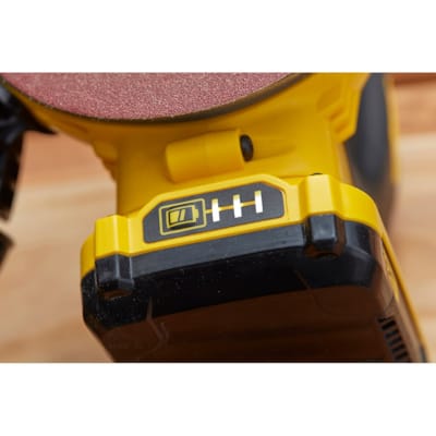 Stanley Fatmax V20 18V Ponceuse Excentrique avec 1 Batterie 2.0AH et 1 Sac
