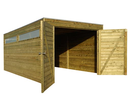 Garage QBH2 300x510 + Extension 600