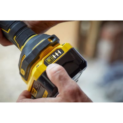 Stanley Fatmax Coffret V20 18V Meuleuse d'Angle Sans Fil avec 2 Batteries 4.0AH