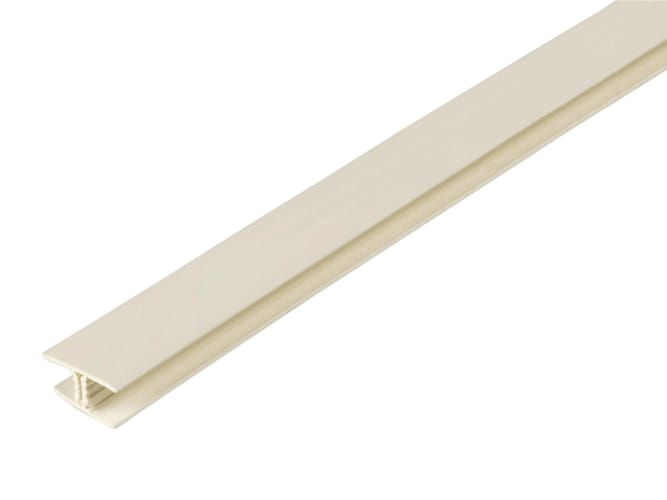 Profilé H Dumatrim Blanc Crème 8 mm/10 mm