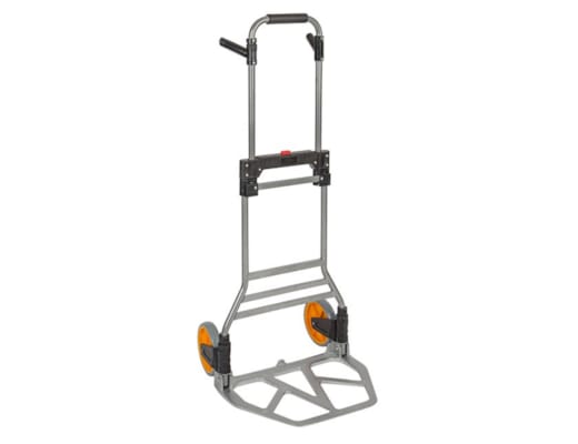 Diable aluminium pliable avec poignée - Max 120 kg