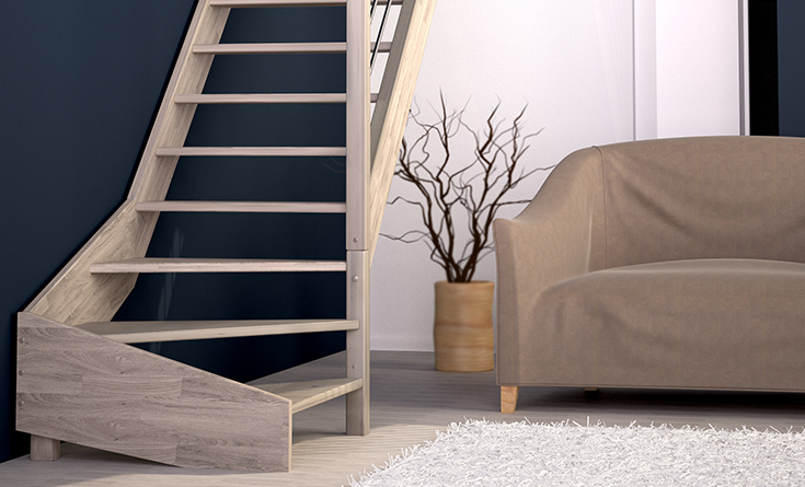 escalier int&eacute;rieur